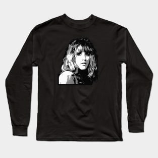 Stevie B&W Pop Long Sleeve T-Shirt